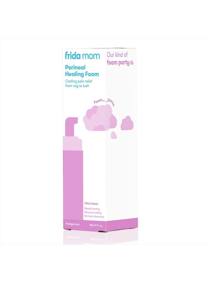 frida mom - Witch Hazel Perineal Healing Foam for Postpartum Care, Cooling Pain Relief and Hemorrhoid Treatment, 5 Fl Oz - Image 1