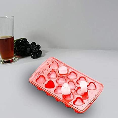 Oblivion Ice Cube Tray 1 Pc – Heart Shape Ice Cube Tray, BPA-Free Plastic Mould for 6 Large Heart Ice Cubes, Durable Flexible & Easy Release, Perfect Ice Molds for Parties, Cocktails, Drinks & Gifts - Image 4