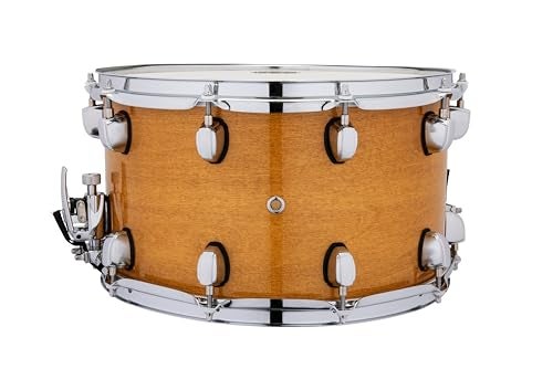 Mapex MPX Maple/Poplar Snare Drum - 8 x 14-inch - Natural with Chrome Hardware - Image 2