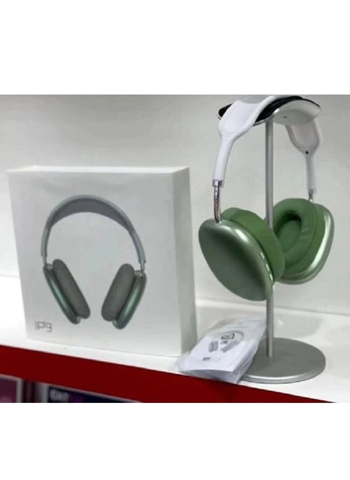P9 - Air Max P9 Bluetooth Headphones Over the Ear Light Green - Image 1