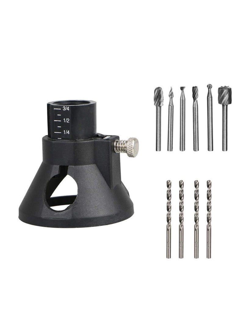 DIY Crafts DIY Crafts Pack of 2 Pcs Router Attachment Kit Router Attachment Kit Rotary Multi Tool CuttiPack of 2 Pcs Router Attachment Kit  - Image 5