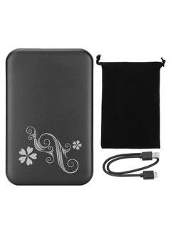 2.5 inch hard drive enclosure supports 3TB external data storage for laptops, desktops and MACs black