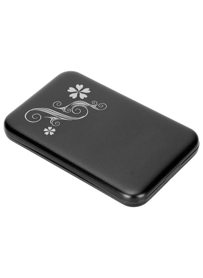 Thoraya - 2.5 inch hard drive enclosure supports 3TB external data storage for laptops, desktops and MACs black - Image 1