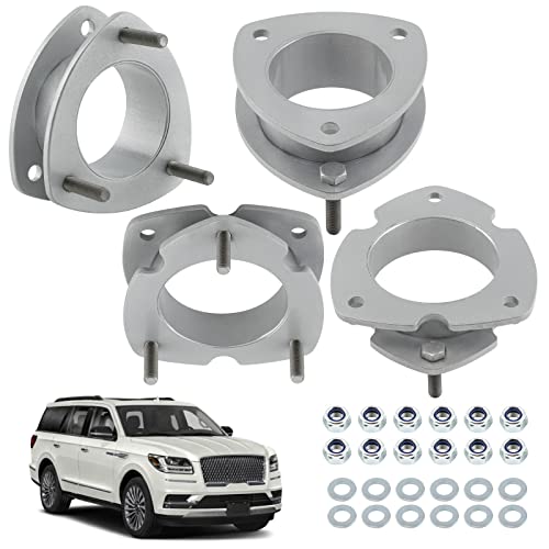 Waverspeed 3.5" Front & 2.5" Rear Leveling Kit for Ford Expedition 2003-2018, for Lincoln Navigator 2WD/4WD, SUV Lift Strut Spacers - Image 2