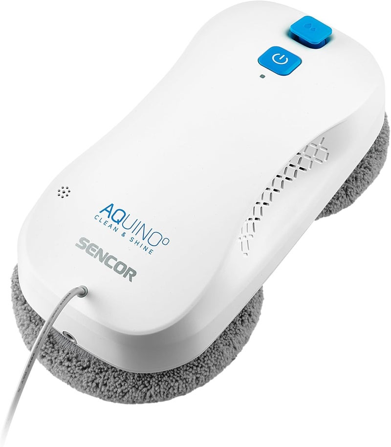Sencor SRW 6010WH Robotic Window Cleaner, Smart Gyro Navigation, Dual Spray, 3000Pa Suction, Remote Control, 3 Cleaning Modes, White - Image 1