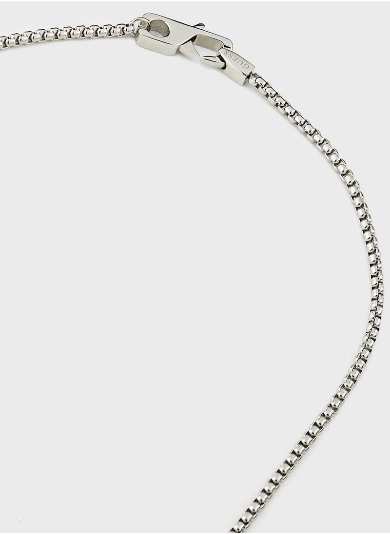 GUESS - Logo Tag Necklace - Image 1