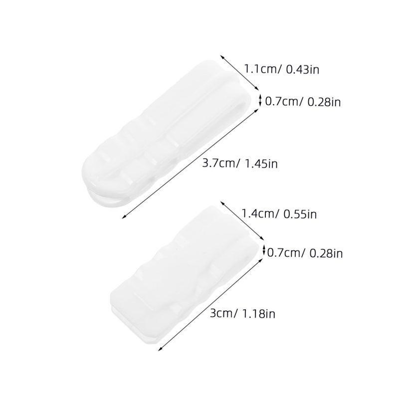10Pcs Multicolor Plastic Food Bag Sealing Clips for Snacks Vegetables Kitchen Organization - Image 3