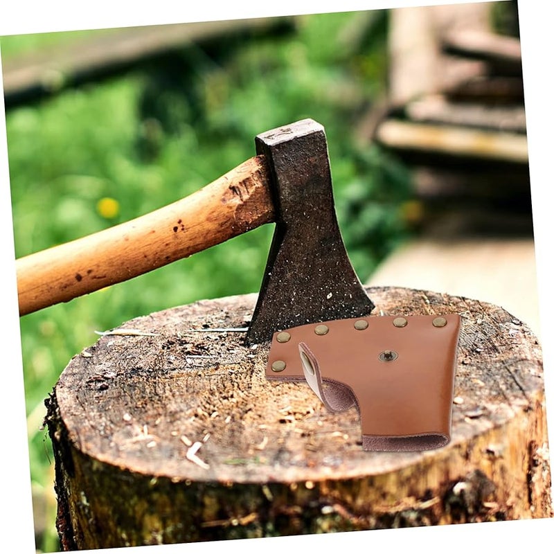 غطاء واقي أسود لفأس الفأس علبة تخزين آمنة للمشي لمسافات طويلة في الهواء الطلق بوشكرافت - Image 4