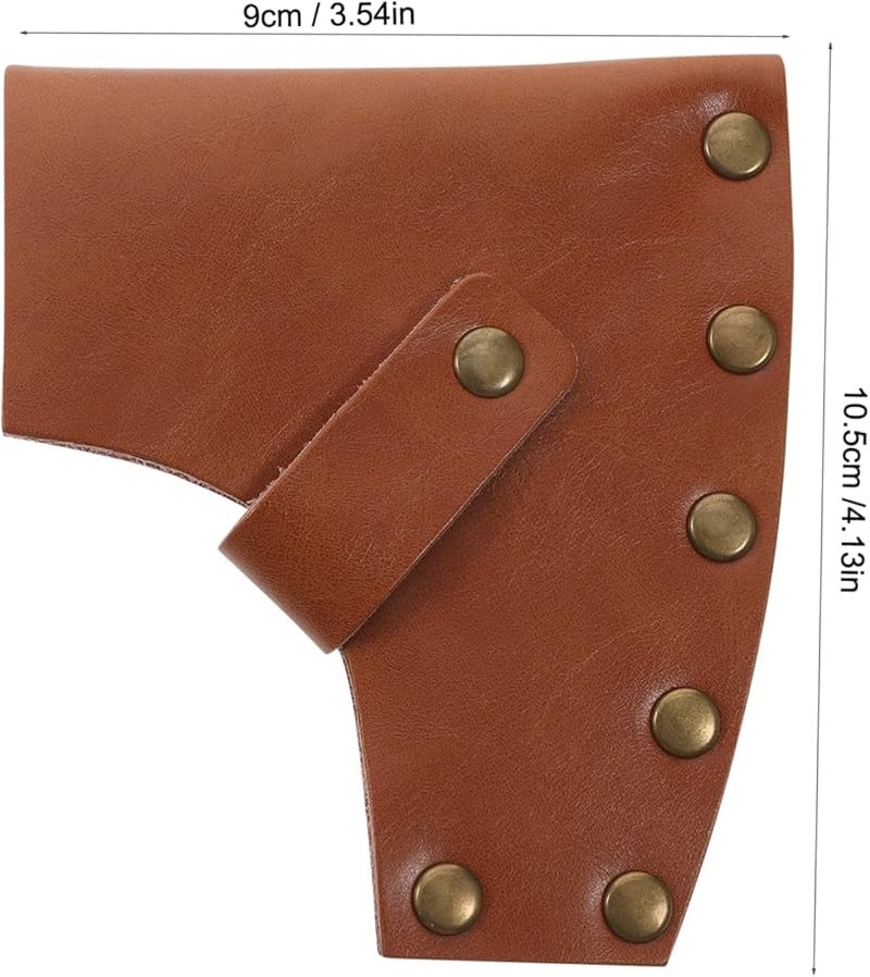 غطاء واقي أسود لفأس الفأس علبة تخزين آمنة للمشي لمسافات طويلة في الهواء الطلق بوشكرافت - Image 3