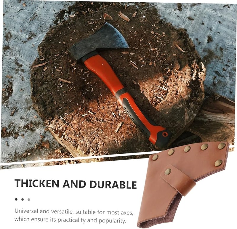 غطاء واقي أسود لفأس الفأس علبة تخزين آمنة للمشي لمسافات طويلة في الهواء الطلق بوشكرافت - Image 5