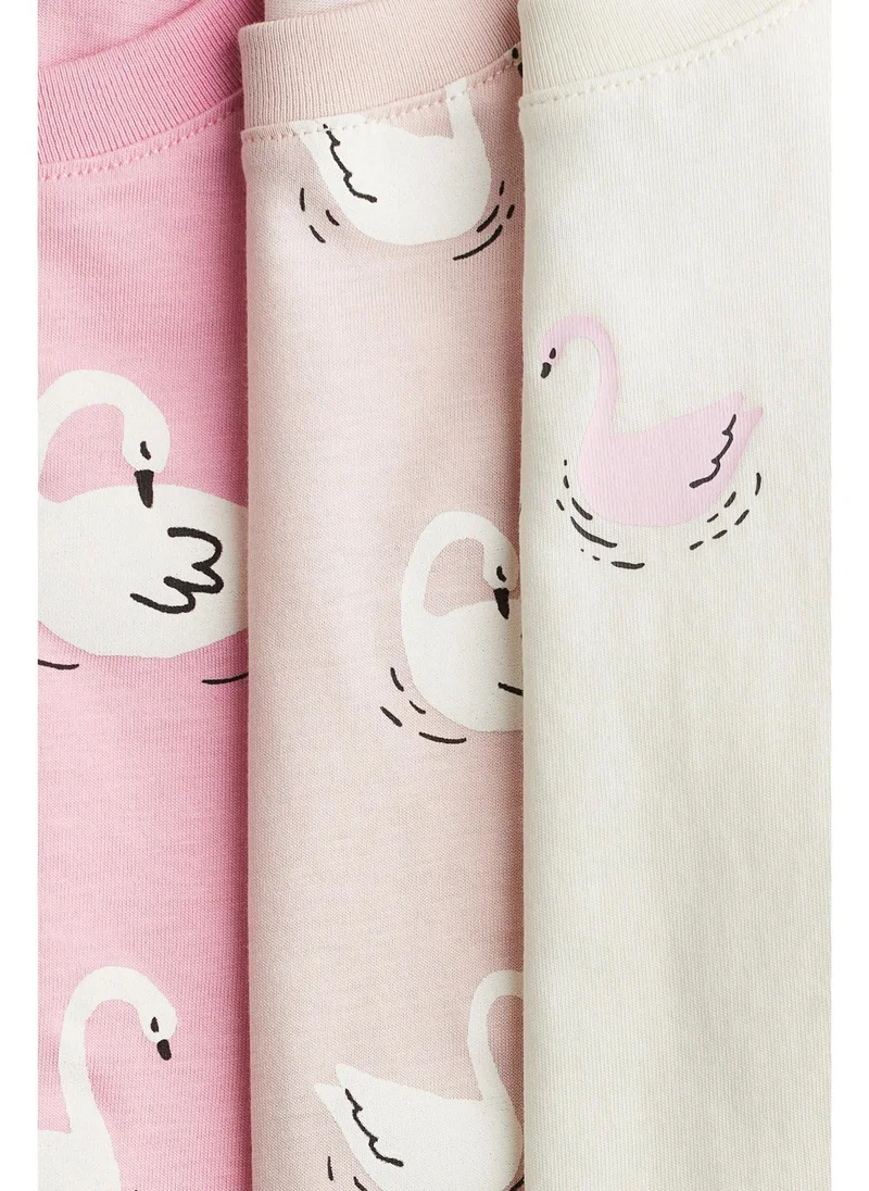 اتش اند ام 3-pack printed jersey tops