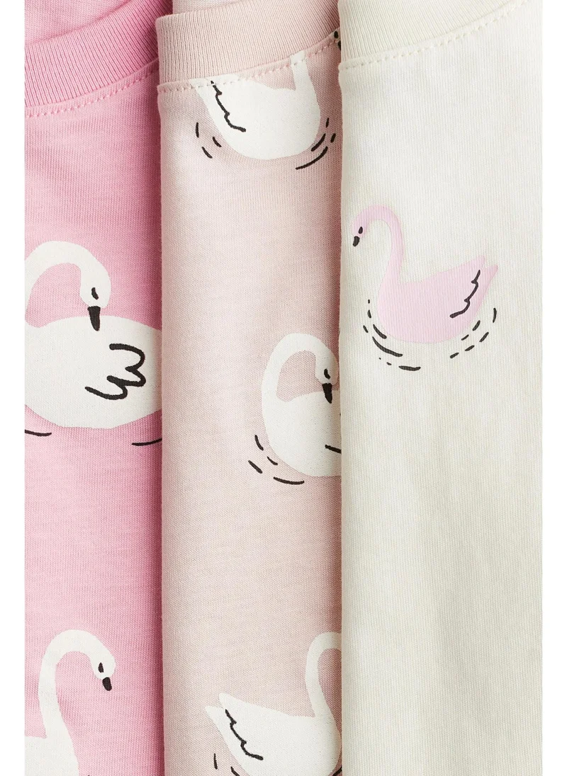اتش اند ام 3-pack printed jersey tops