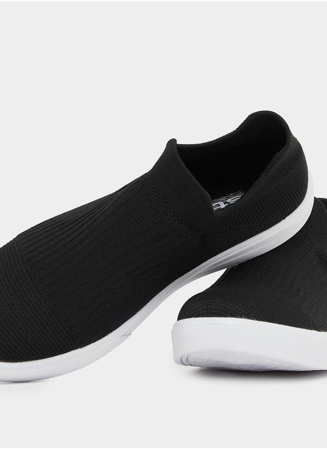 Styli Textured Slip On Shoes  - Image 4