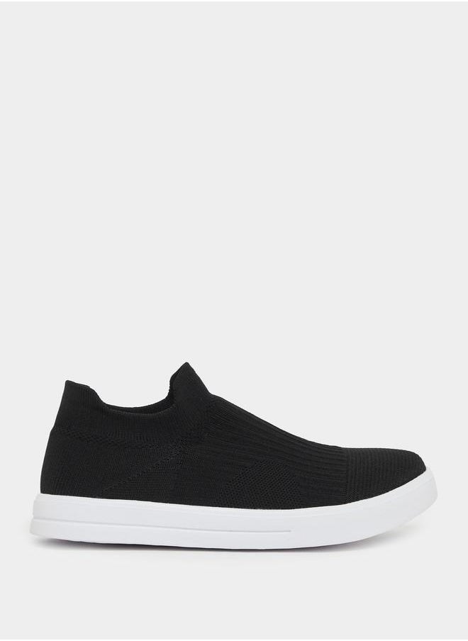 Styli Textured Slip On Shoes  - Image 2