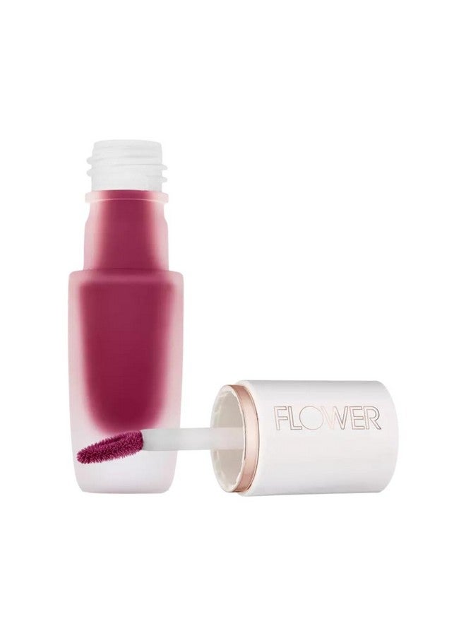 فلاور بيوتي من درو باريمور، أحمر شفاه سائل بيرفيكت بوت، لمسة نهائية ناعمة غير لامعة، مريح + ملمس خفيف الوزن (الشكل) - Image 2