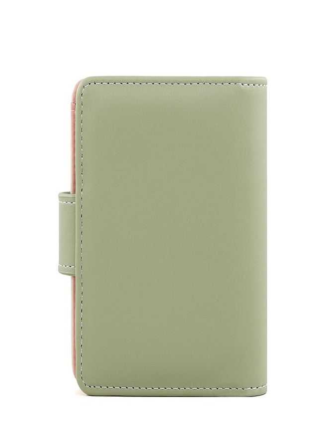 Alexvyan Compact Bears Tri-fold Wallet PU Leather, Women's Purse Wallet Organizer Female Hand Clutch Women/Ladies/Girls Wallets Credit Card Holder - Green. - Image 4