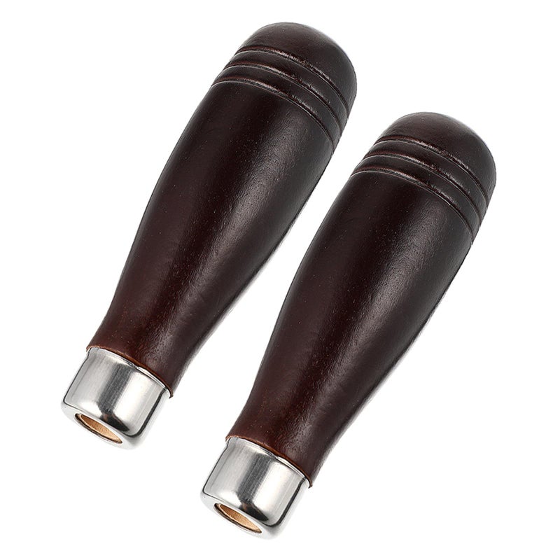 2Pcs Wood File Handle Replacement with Ergonomic Grip for Hand and Woodworking Tools - Image 2