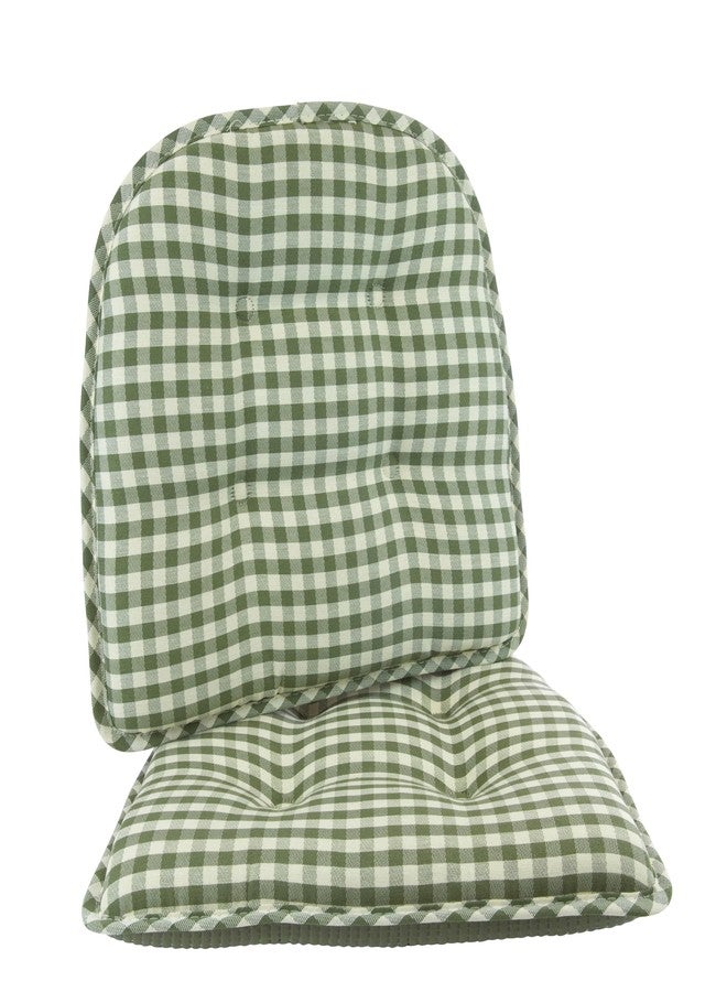 Klear Vu Non-Slip Chair Cushions, Assembled in USA, U-Shaped Skid-Proof Seat Pads for Dining Room, Kitchen, Office, 15"x16" - Image 1