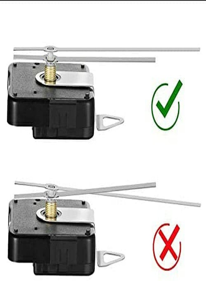 YONOTA® TIK-TIK Pendulum Type Quartz Clock Moviment Mechanism 12 MM Ticking Motor DIY Kit (Black,Red) - Image 5