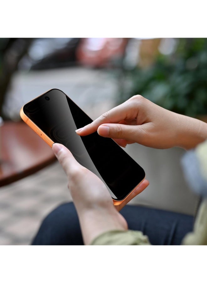 اس-توب واقي شاشة مضاد للتجسس لهاتف ايفون 17 برو (iPhone 17 Pro)، لحماية الخصوصية من S-TOP، واقي شاشة مضاد للخدوش والكسر. - Image 5