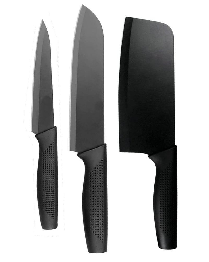 Leeonz® Kitchen Knife, Meat Knife,Professional Chef’s Knife, Sharp Blade with Ergonomic Handle for Home Kitchen and Restaurant, Set of 3. - Image 1