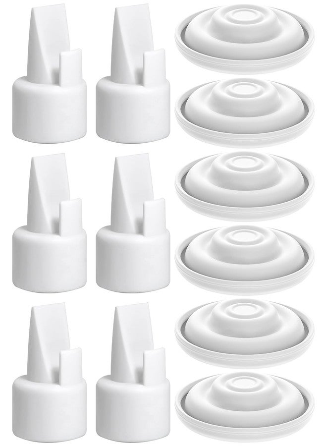 BALIME Pump Parts Compatible with Spectra S1/S2/9 Plus, Not Original Accessories, 6PCS Duckbill Valves and 6PCS Silicone Membrane - Image 1