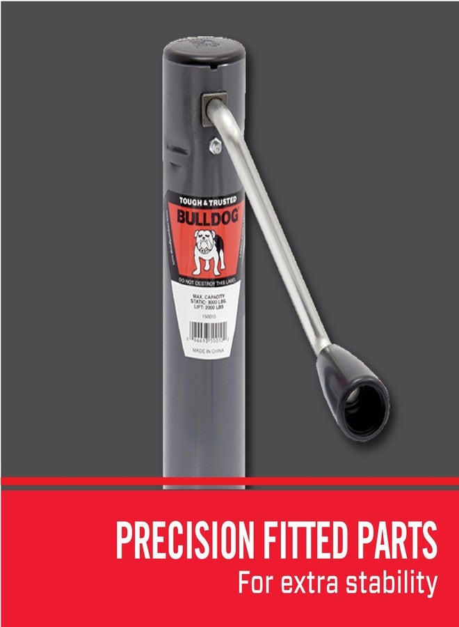 BULLDOG 150010 Round Trailer Jack - Image 3