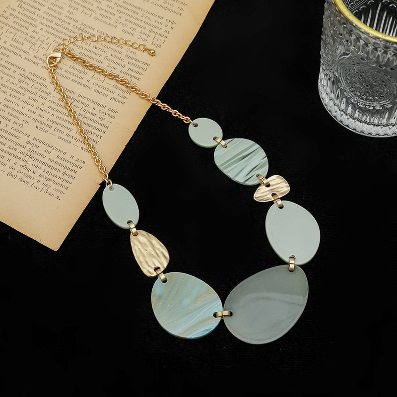 Cross-Border Exclusive Noon New Necklace Fashionable High-End Sweater Chain European Style Accessories Wholesale - Image 1