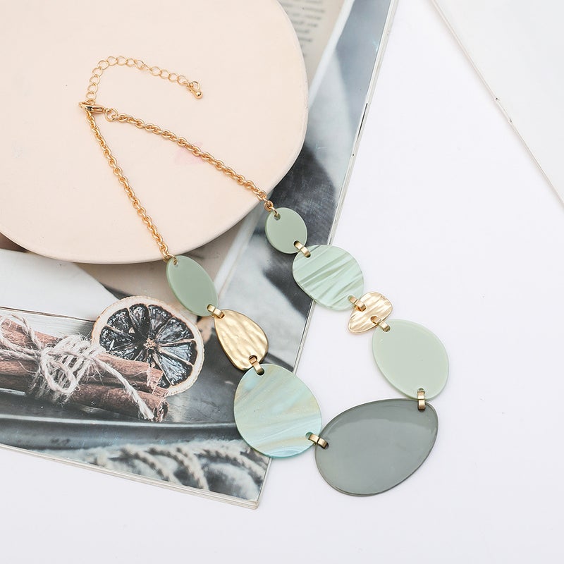 Cross-Border Exclusive Noon New Necklace Fashionable High-End Sweater Chain European Style Accessories Wholesale - Image 2