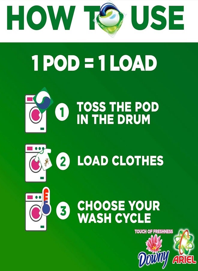 Ariel Laundry Detergent Original Scent 15 Pods pack of 3 - Image 4