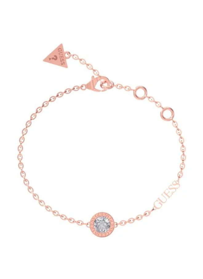 GUESS Clear Charm Bracelet