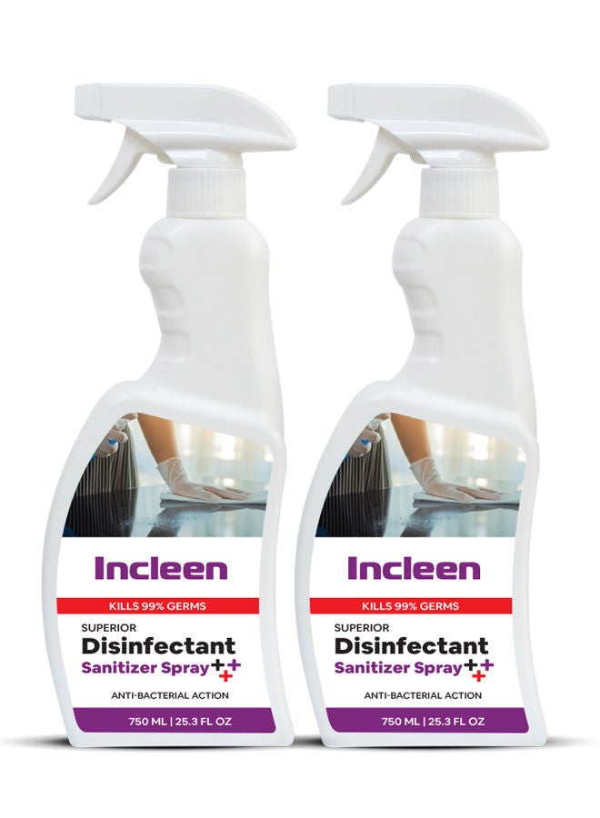 منحدر بخاخ معقم ٢ × ٧٥٠ مل - Image 1