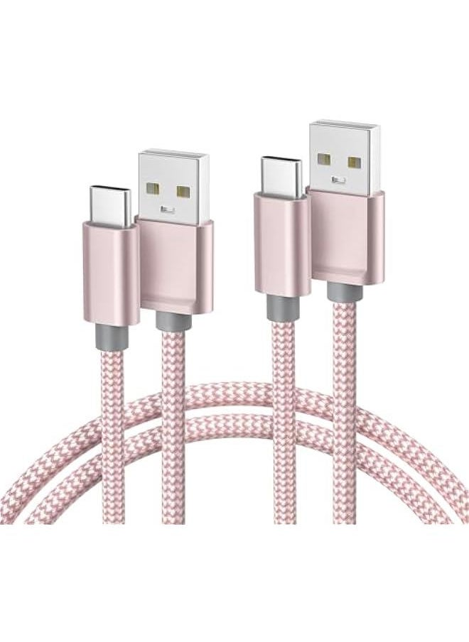 Generic USB Type C Charger Cable 6.6FT 2Pack,Charging Cord for Kindle Fire HD 7 2022 12th,10 9th 2019,8 10th 2020,Paperwhite 11th 2021 Generation,Samsung Galaxy A03s,A51,A52,A53,A12 A13,A32 A33,A42  - Image 1