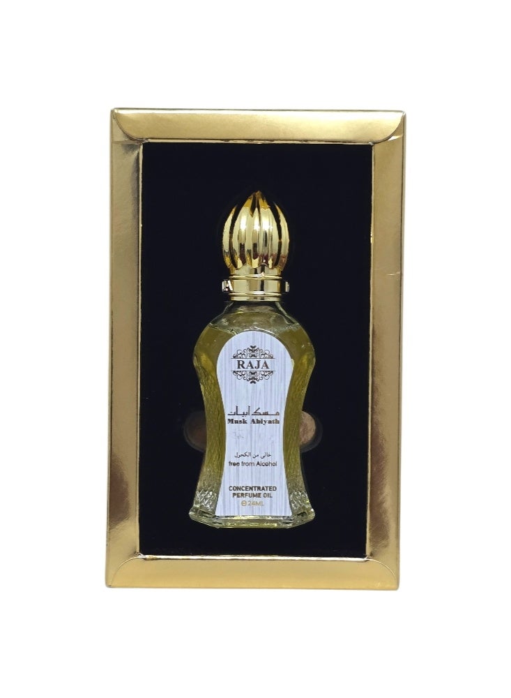 راجا زيت عطري مركز من مسك أبيات 24 مل - Image 3