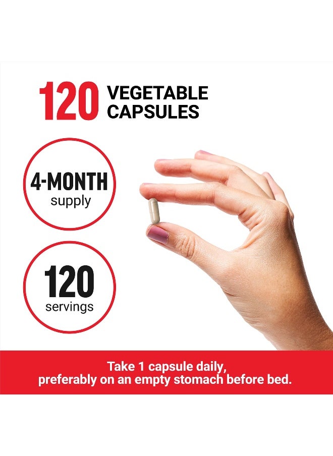 Force Factor Force Factor, 5-HTP, 100 mg, 120 Vegetable Capsules  - Image 4