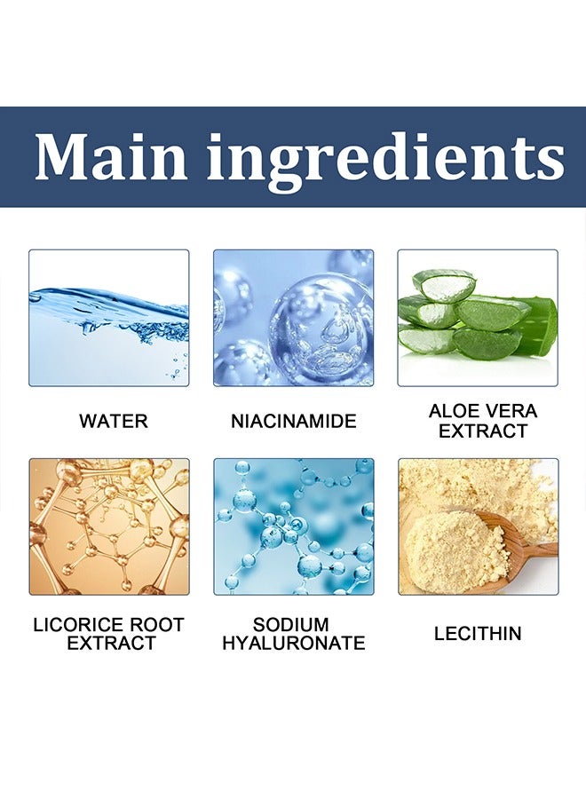 إيست مون كريم الوجه للعناية اليومية بتركيبة الرجال ، مرطب وجه رجالي 6 في 1 لأكياس تحت العين ، كريم الوجه المغذي للبشرة والتجاعيد للبقع الداكنة والخطوط الدقيقة وأقدام الغربان للعين 50 مل - Image 3