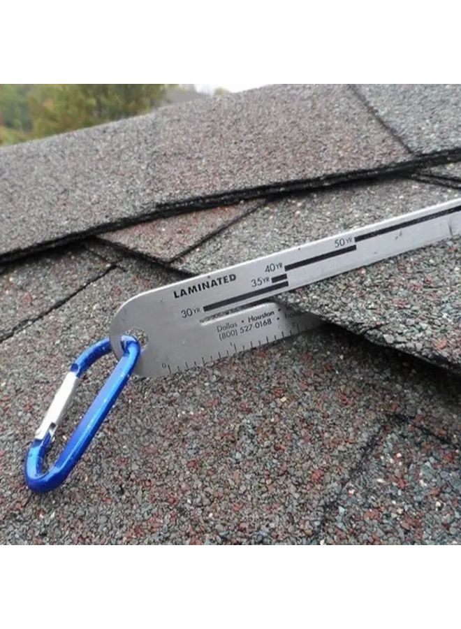 1pc 5 Inch 3 Inch Dual Scale Roofing Ruler With Angle Markings For Roofers - Image 5