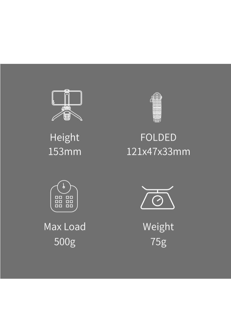 GULFLINK Portable Mini Pretty interesting Owl Foldable Phone Holder White - Image 2