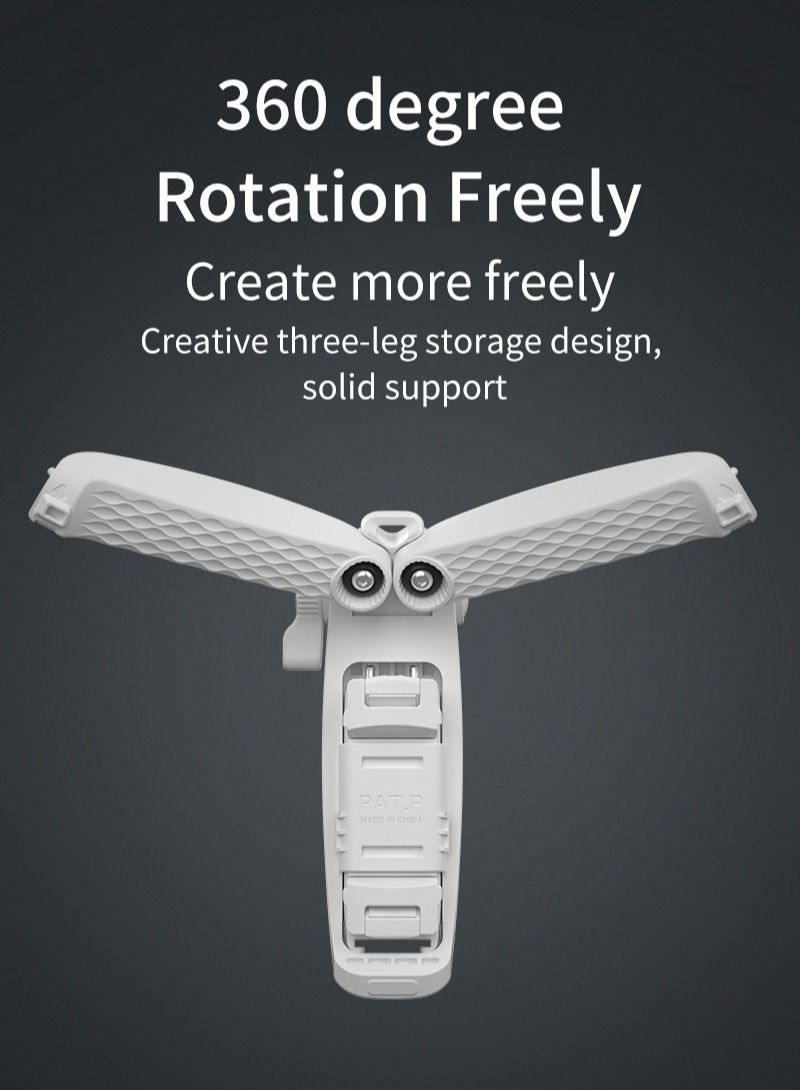 GULFLINK Portable Mini Pretty interesting Owl Foldable Phone Holder White - Image 3