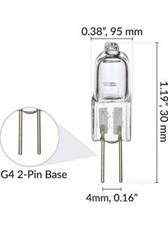 Osram Osram Home Decorative Halogen Capsule Bulb, 20W G4, 12V, (Pack of 3)  - Image 5