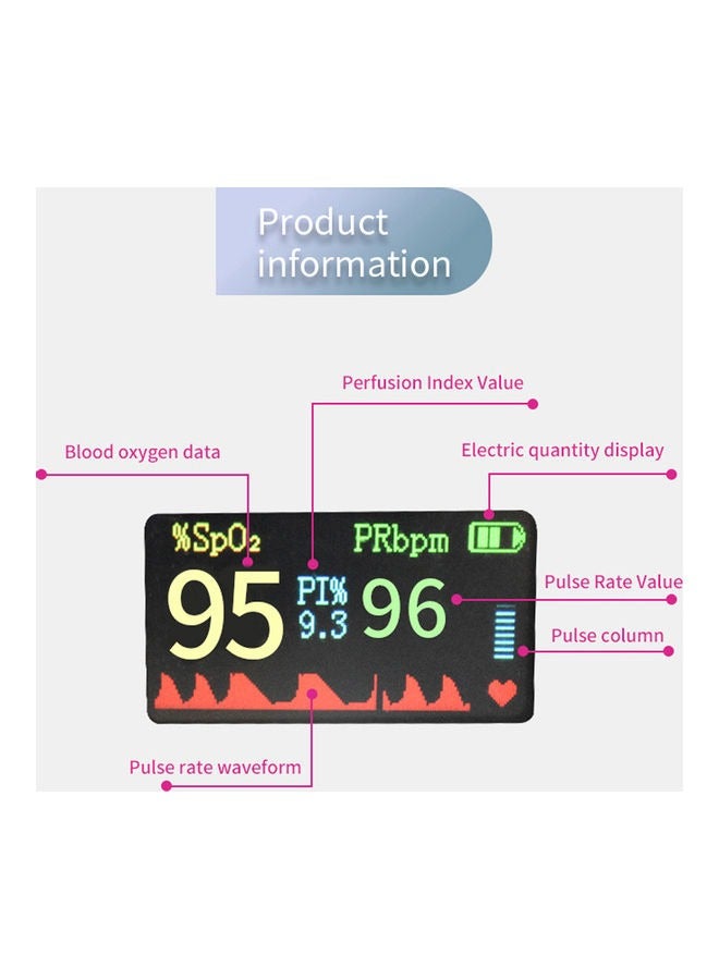 Generic OLED Finger Pulse Oximeter  - Image 3