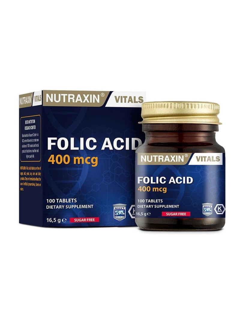 نوتركسين حمض الفوليك 400 ميكروجرام 100 إس