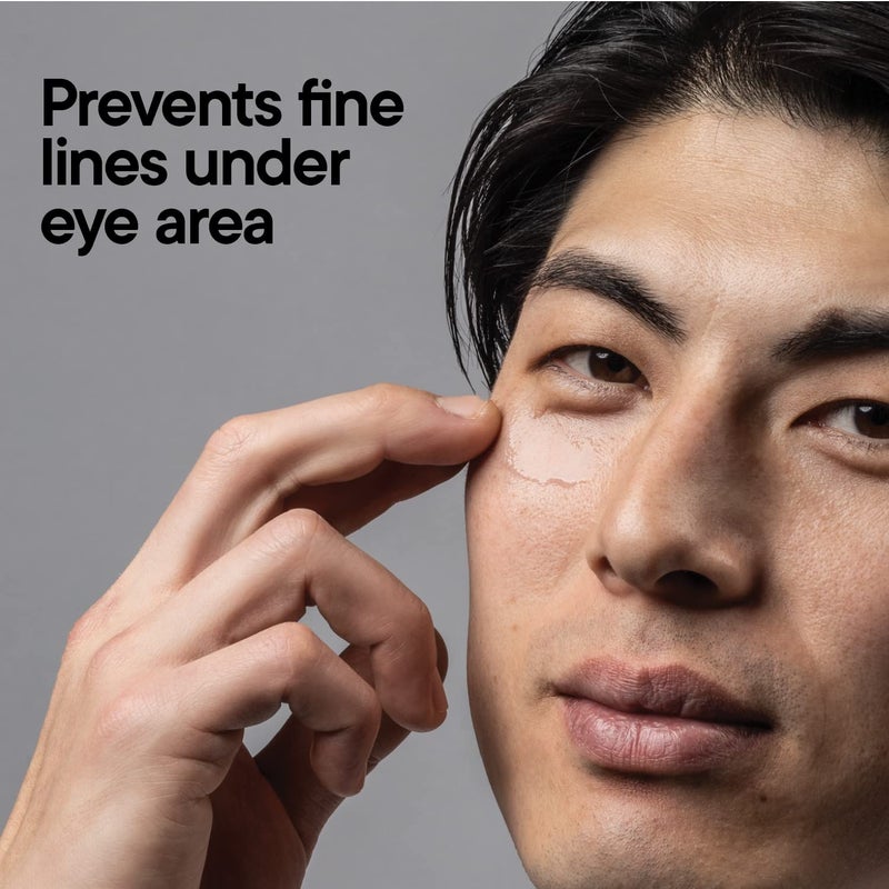 TOOLETRIES جل العين المقاتل للرجال تركيبة مضادة للشيخوخة ومضادة للأكسدة لبشرة مشدودة ومرطبة تقلل من الخطوط والتجاعيد والاحمرار والهالات السوداء صنع في أستراليا 1 أونصة سائلة - Image 3