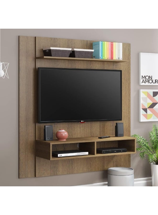 Madesa Arizona Entertainment Center up to 50'' Brown - Image 1