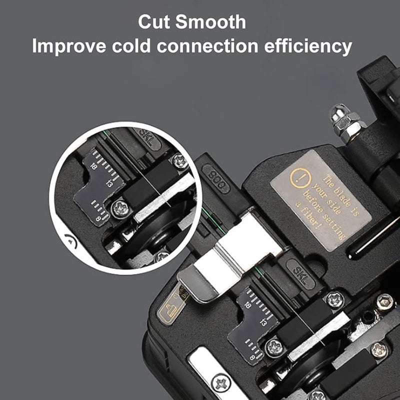 أداة تقطيع كابل الألياف البصرية بطول قطع 18 مم قاطع كابلات SKL 6C بالانصهار الحراري - Image 5