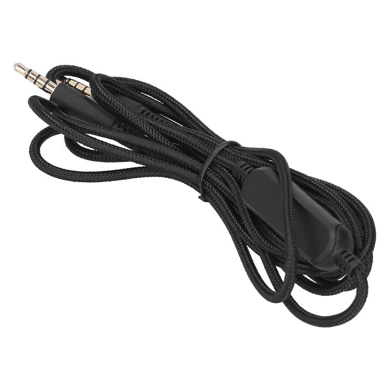 RiToEasysports Gaming Headset Audio Cable, Oxygen-Free Copper with Inline Volume Control Mic Mute Replacement Cable for PC Console Gamers Streamers Office Use - Image 5