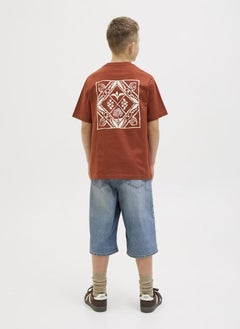 Jack & Jones Junior Kids Logo Crew Neck T-Shirt  - Image 2