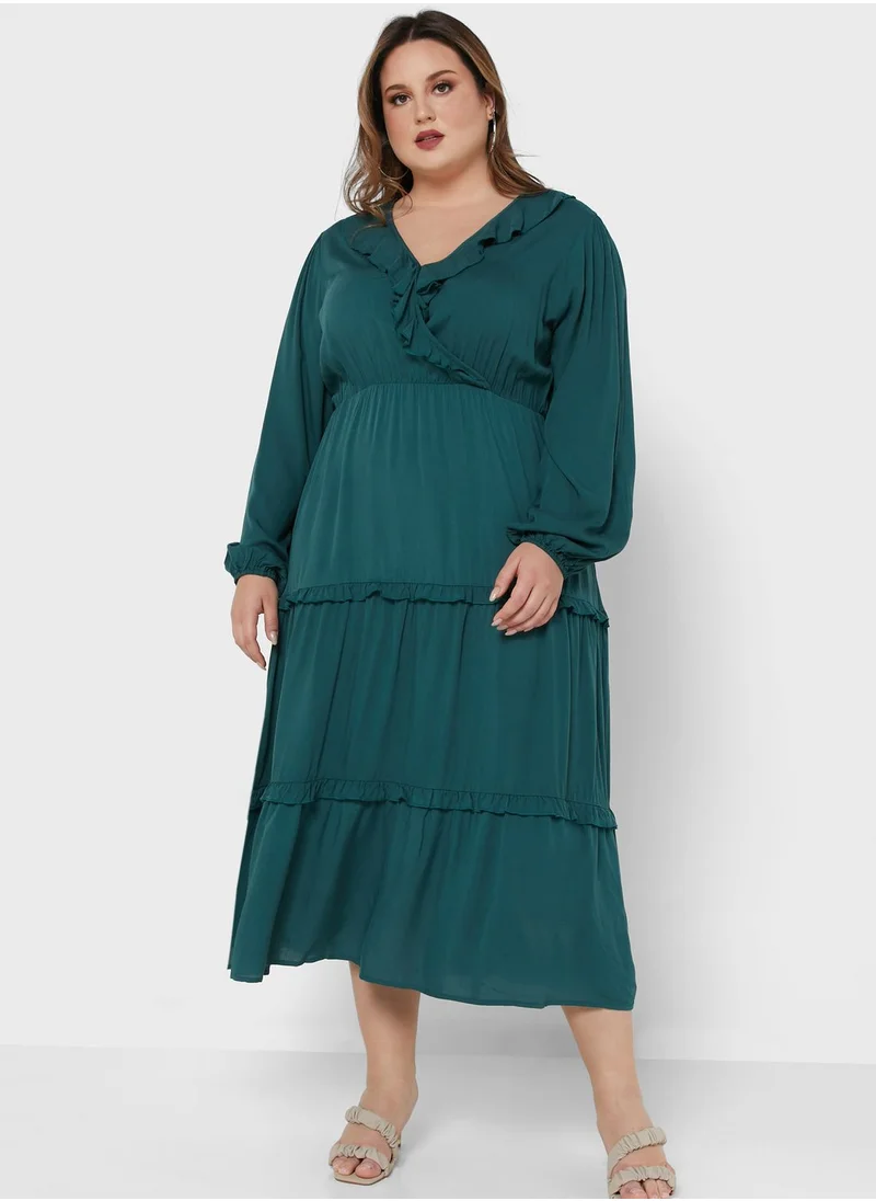 Ella Plus Tiered Dress