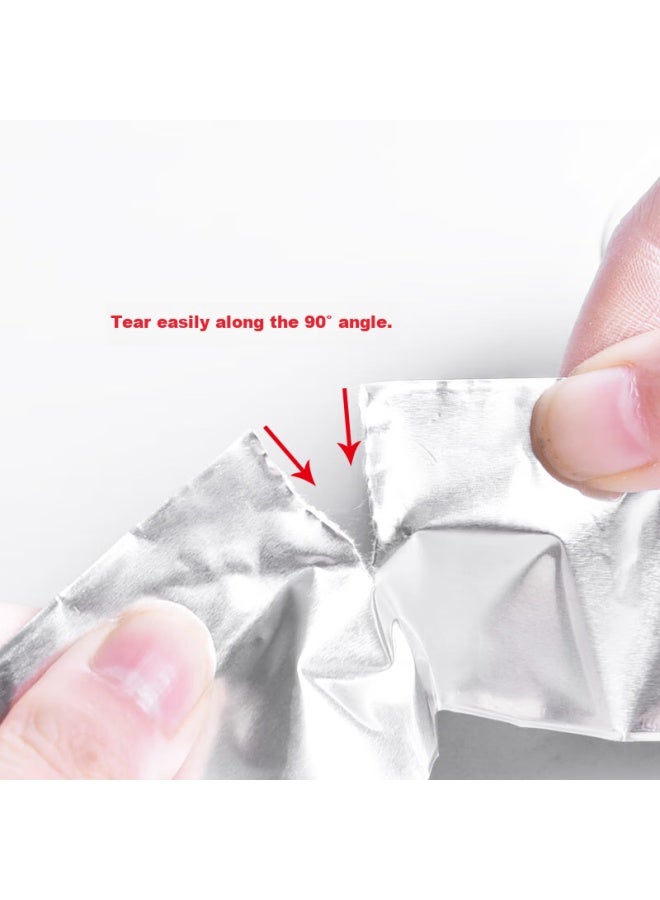 Yongguan Aluminum Foil Tape, Heat-resistant, 4.8cm*10m*1 Roll, Thickened, For Insulation, Air Conditioning, Range Hood, Kitchen, Fixed Adhesive Tape - Image 2