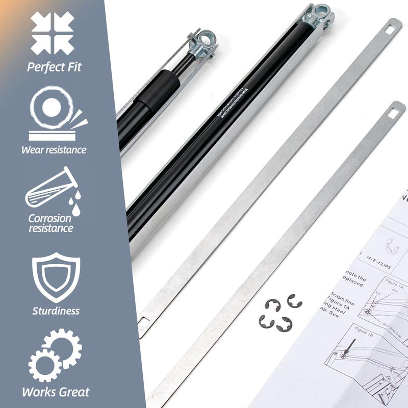 Sconva 36-80 Standard Strut Kit for Werner Aluminum Attic Ladders AH2210, AH2210B, AH2210K, AH2210CA, AH2510, AH2510B, AH2510K, AH2512, AL2210, AE2210 Replacement Parts - 1 Pair - Image 5